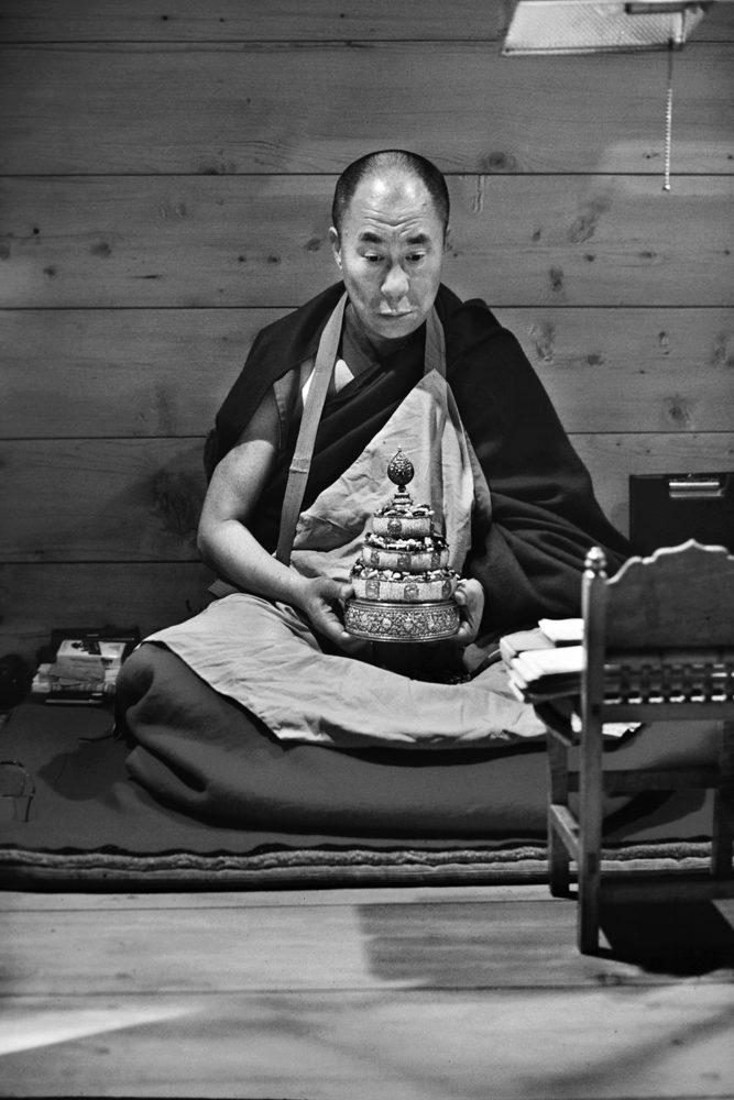 Dalai Lama captured by Raghu Rai