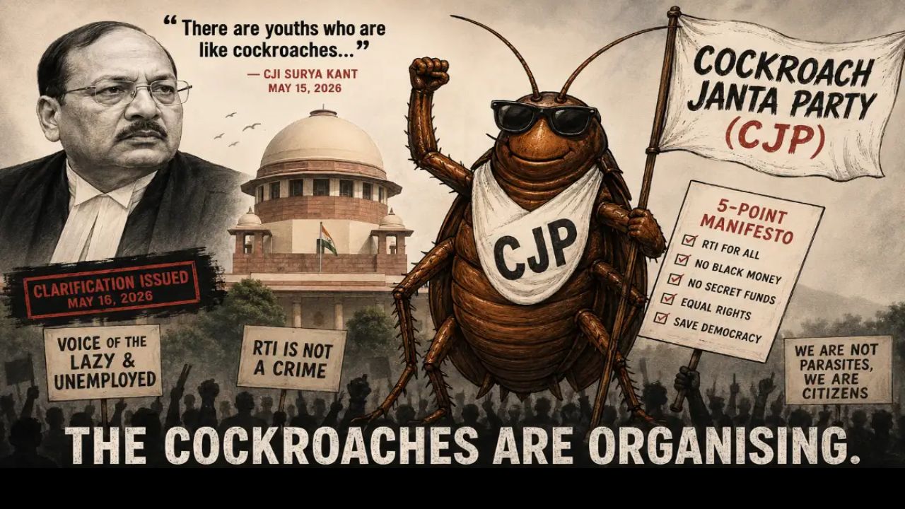 Cockroach Janta Party Movement