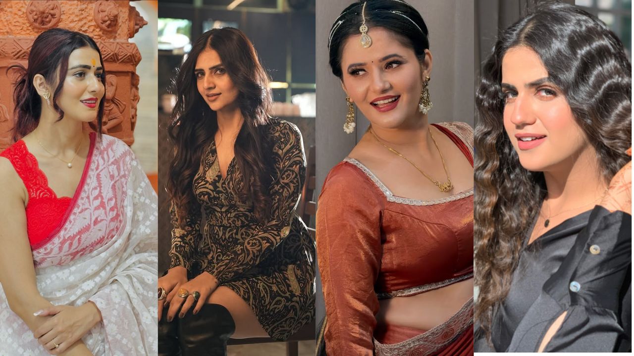 5 Haryanvi artist jodis on-screen chemistry Sweta Chauhan Shivani Yadav Mahi Gaur Anjali Raghav