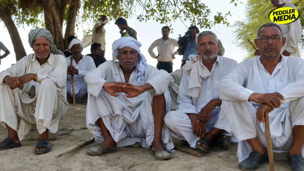 Haryana Rural vs Urban social divide reflected through elderly Haryanvi men gathered in a village chaupal in Jind and Kaithal region
