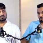 Vikram Malik during For Haryanvi By Haryanvi podcast