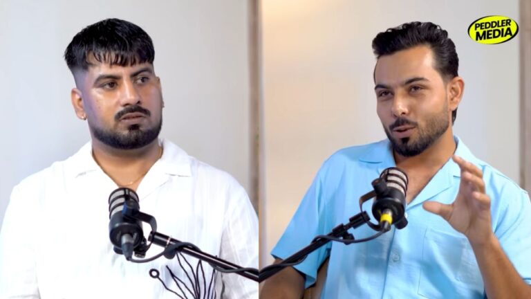 Vikram Malik during For Haryanvi By Haryanvi podcast