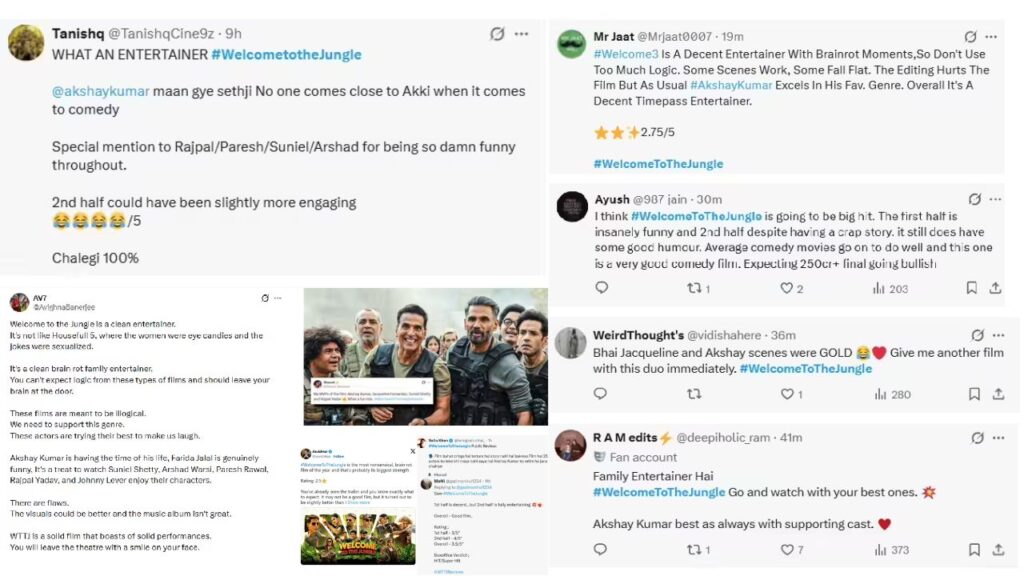 Welcome To The Jungle Twitter Review