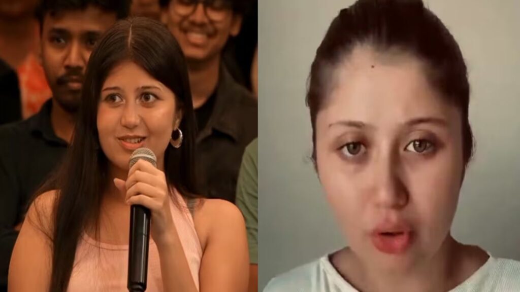 Sejal Pawar apology video after cadaver joke goes viral on Pranit More show