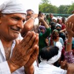 Chanot village Hisar villagers demanding clean drinking water at protest site