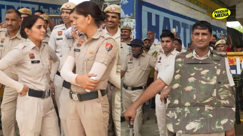 Police deployed at Chanot village water protest Hisar