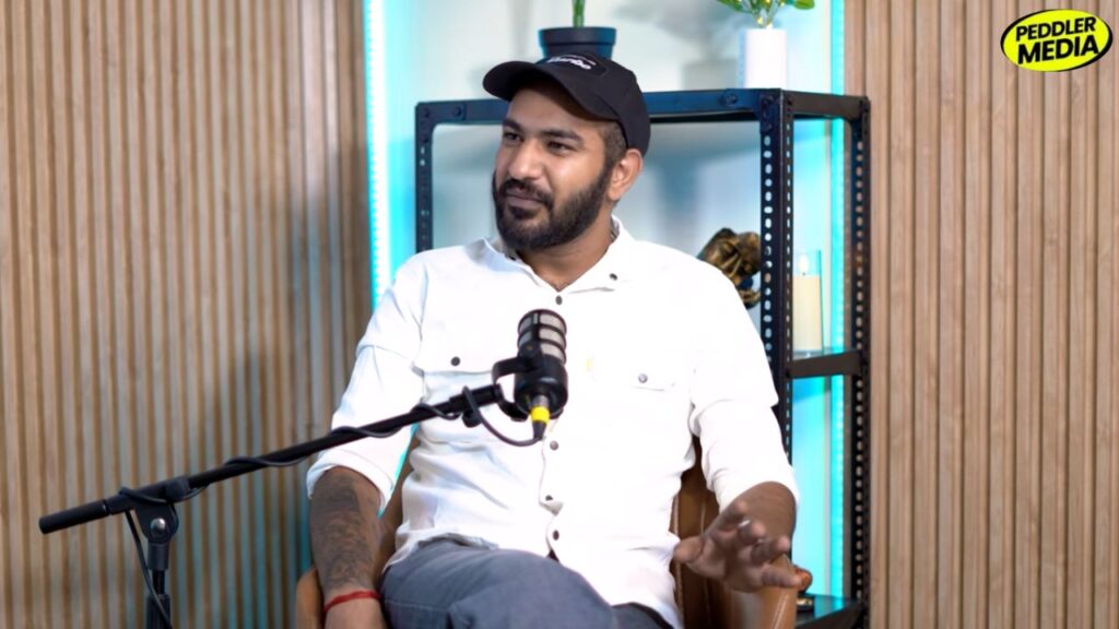 Divesh Khatana, Haryanvi lyricist and singer from Hisar, speaking on the Peddler Media podcast