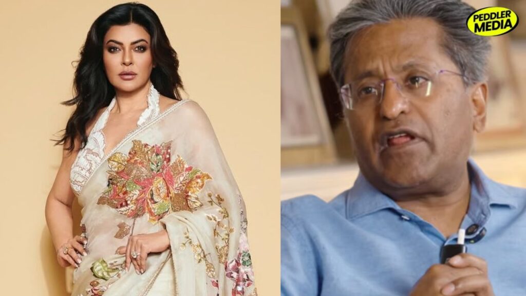 Lalit Modi and Sushmita Sen together in 2022 after going public with their relationship