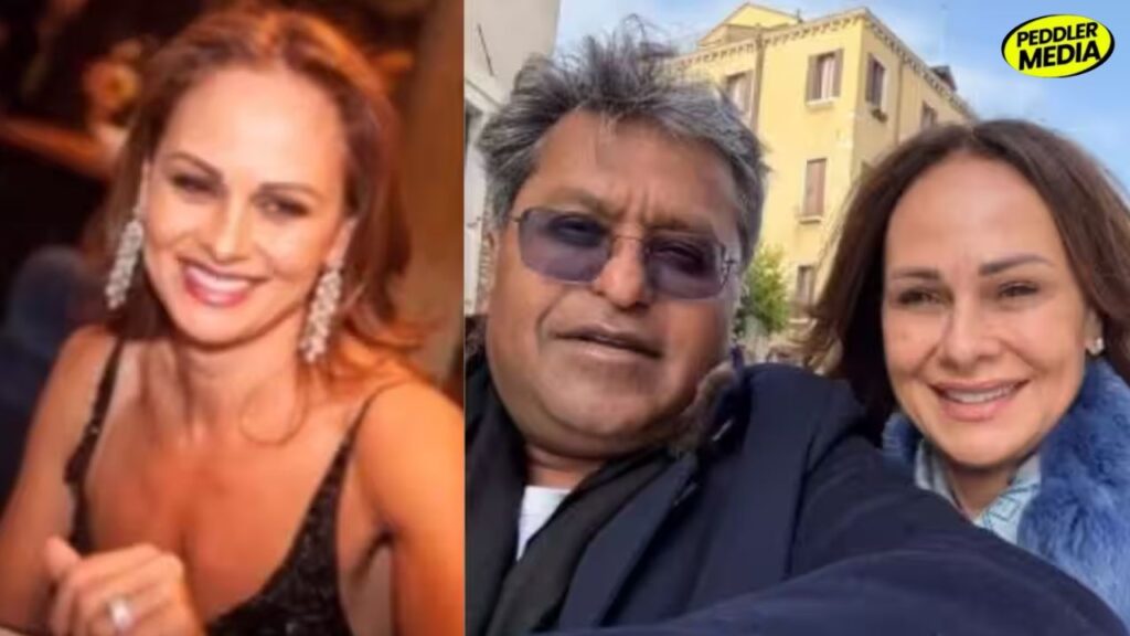 Lalit Modi with new girlfriend Rima Bouri on Valentine's Day 2025 after Sushmita Sen breakup