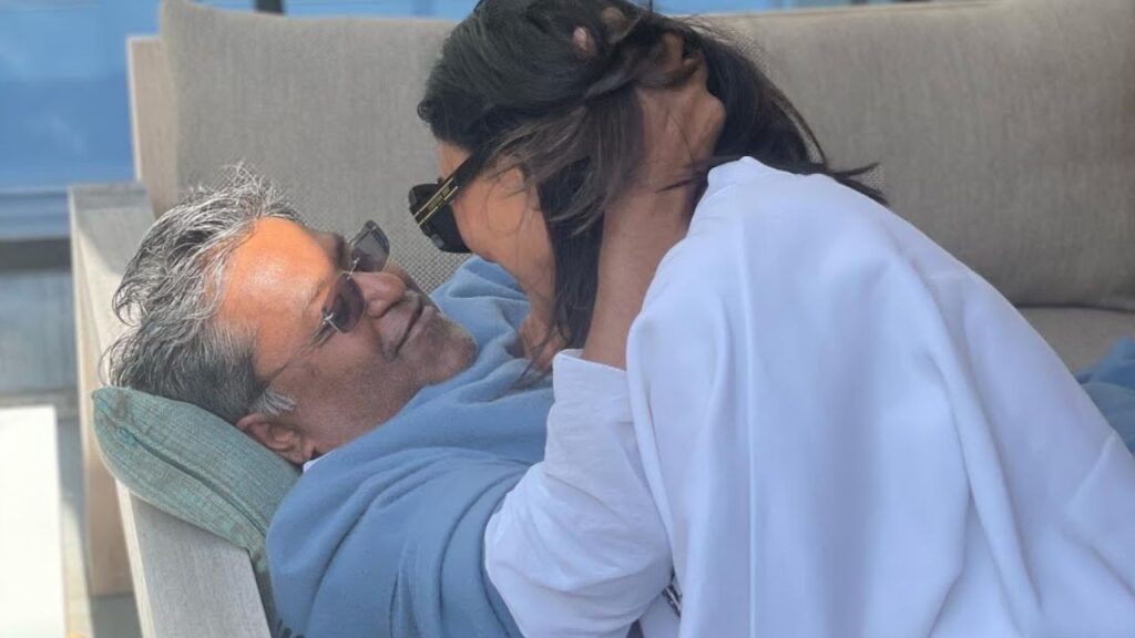Lalit Modi Instagram post with Sushmita Sen from Maldives and Sardinia vacation