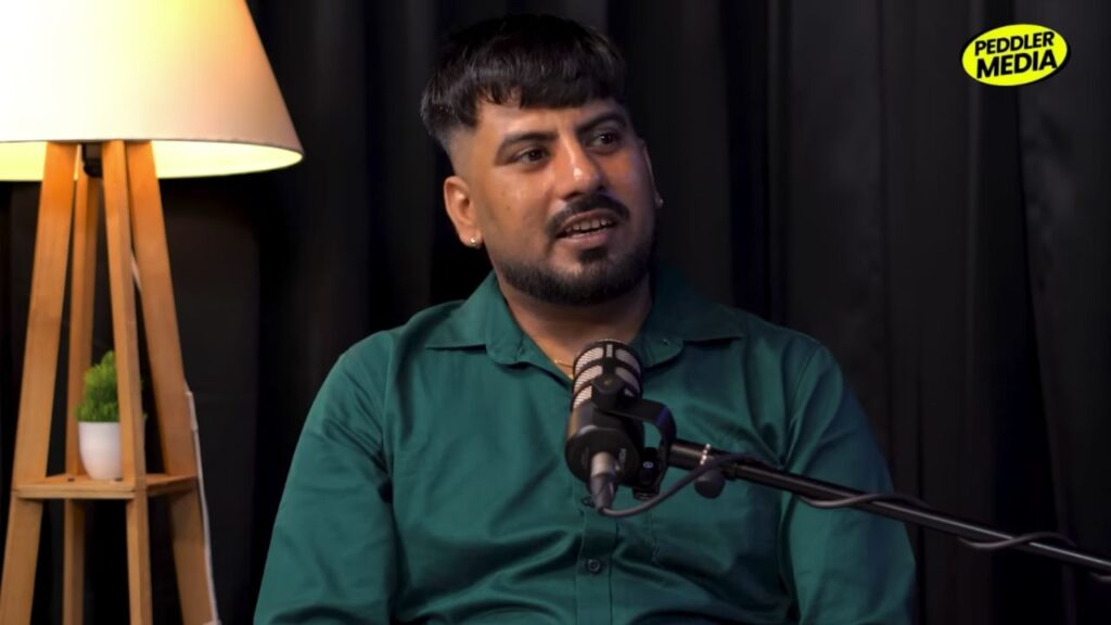 Peddler Media host interviewing Haryanvi Artist and Creators