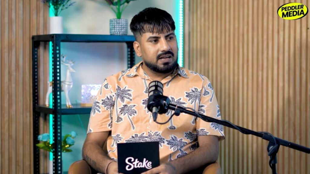 Peddler Media podcast host during For Haryanvi By Haryanvi Season 1 episode with Divesh Khatana