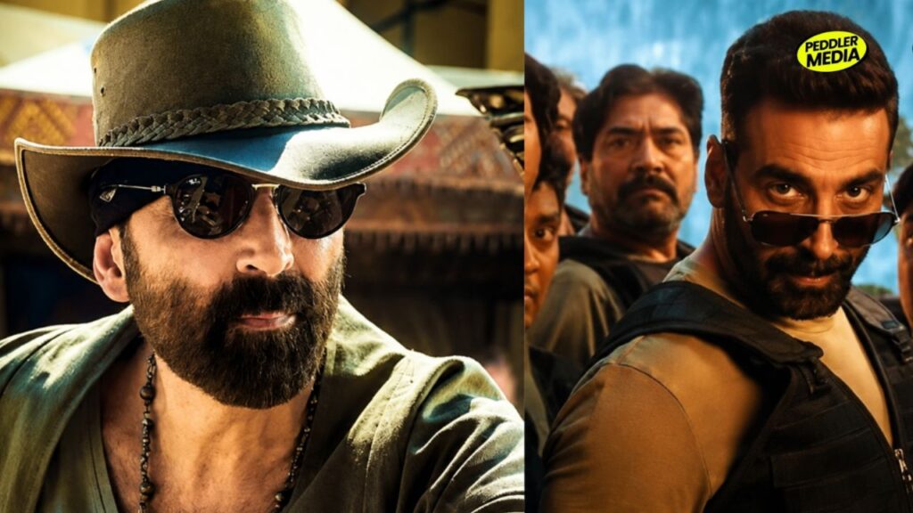 two stylish looks from Welcome To The Jungle movie