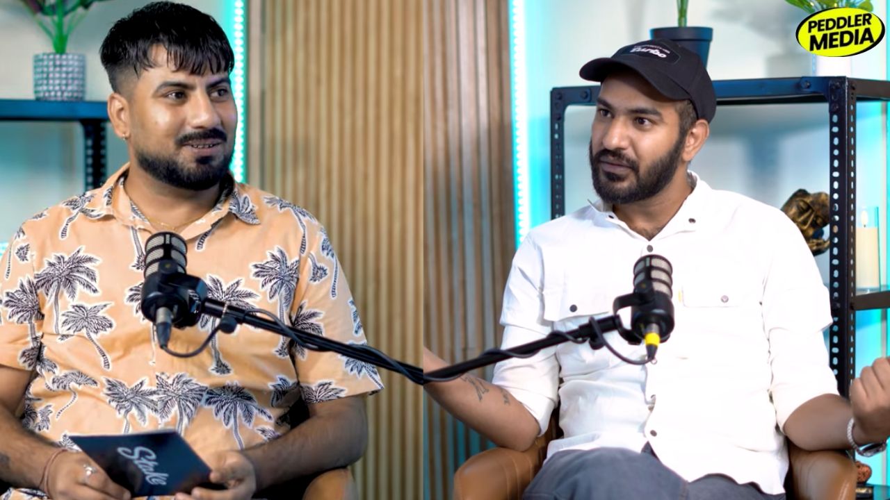 Divesh Khatana Haryanvi lyricist RX 100 on Peddler Media podcast