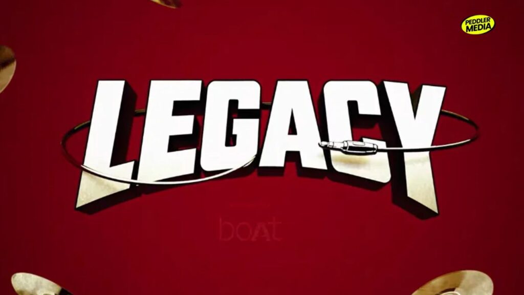 Legacy Episode 1 logo featuring Raftaar and KRSNA's new rap show