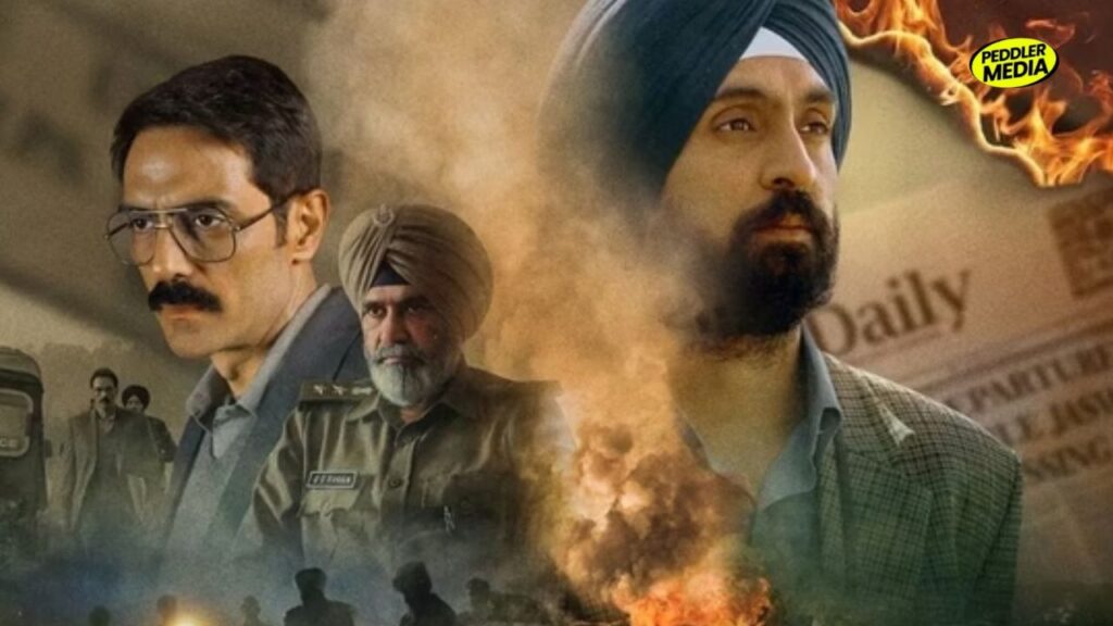 Satluj Movie Review poster featuring Diljit Dosanjh and Arjun Rampal