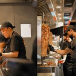 Parmish Verma at German Doner Kebab GDK outlet in Hyderabad food venture launch
