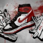 Sneaker illustration Nike Jordan Fila streetwear art