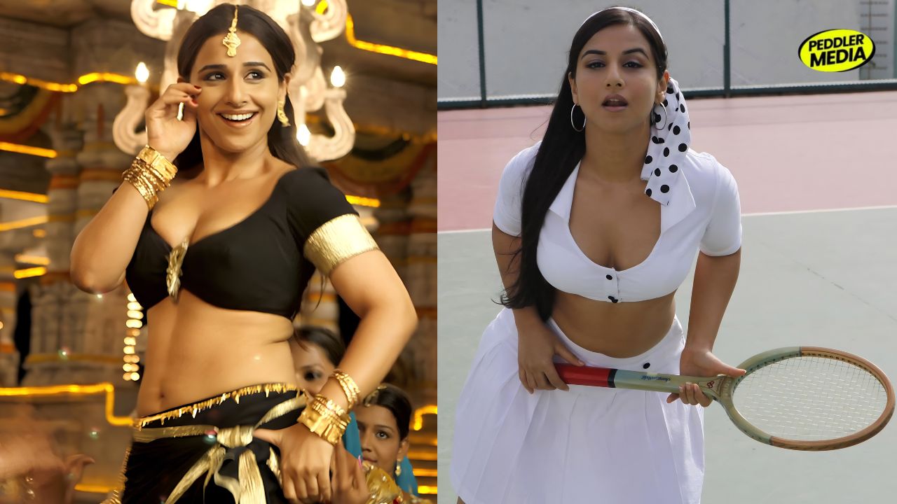 Vidya Balan latest photos in black and white outfits