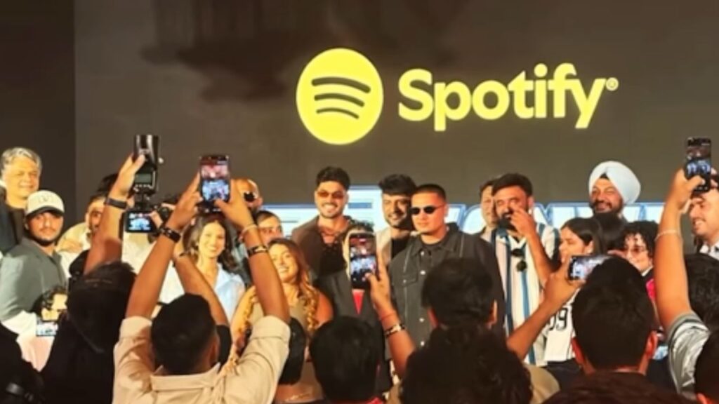 Haryanvi 101 Spotify playlist launch event in Gurugram with Haryanvi singers and rappers