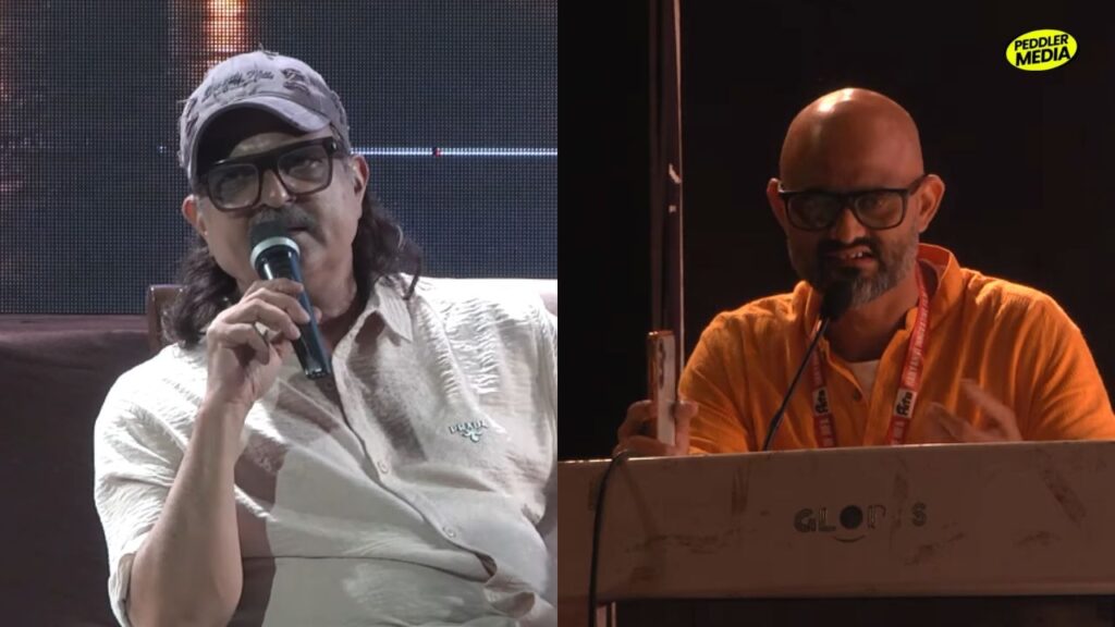 Filmmakers speaking at Haryanvi Film Festival in Rohtak