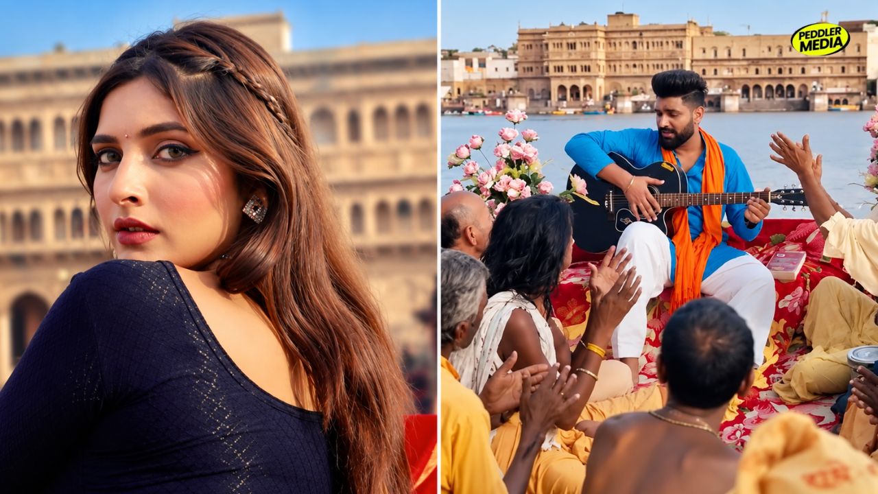 Haryanvi songs for Janmashtami featuring modern Radha Krishna music and live performance