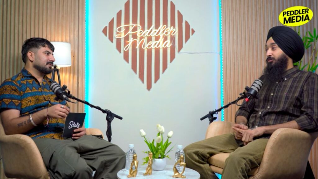 Karan Deep Singh in conversation with Peddler Media during a podcast interview