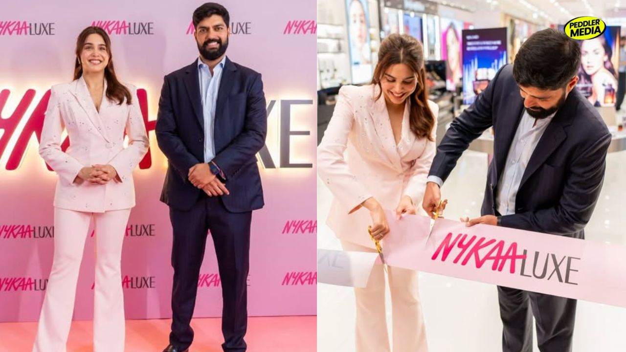 Nykaa Luxe store launch event in New Delhi with brand representatives