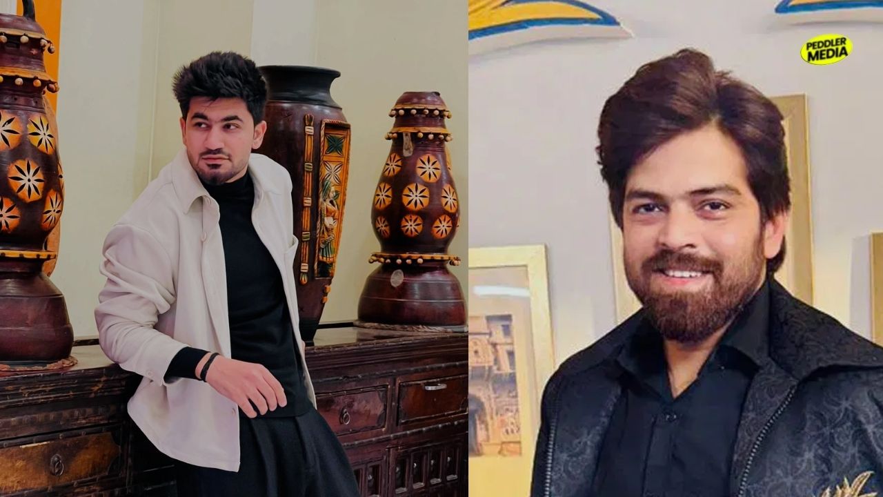 • Aman Jaji and Masoom Sharma photo representing Haryanvi movies theater release history by Peddler Media