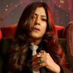 Ektaa Kapoor Bollywood producer sitting on a red throne chair for Peddler Media feature image