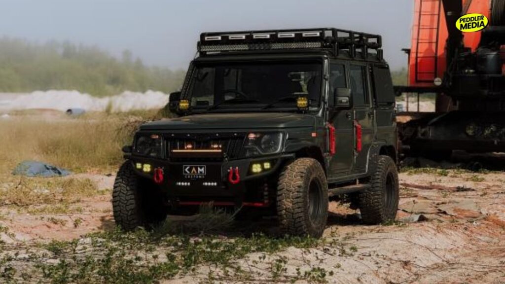 Hardcore modified black Mahindra masoom sharma bolero badmashan ki gadi vibe